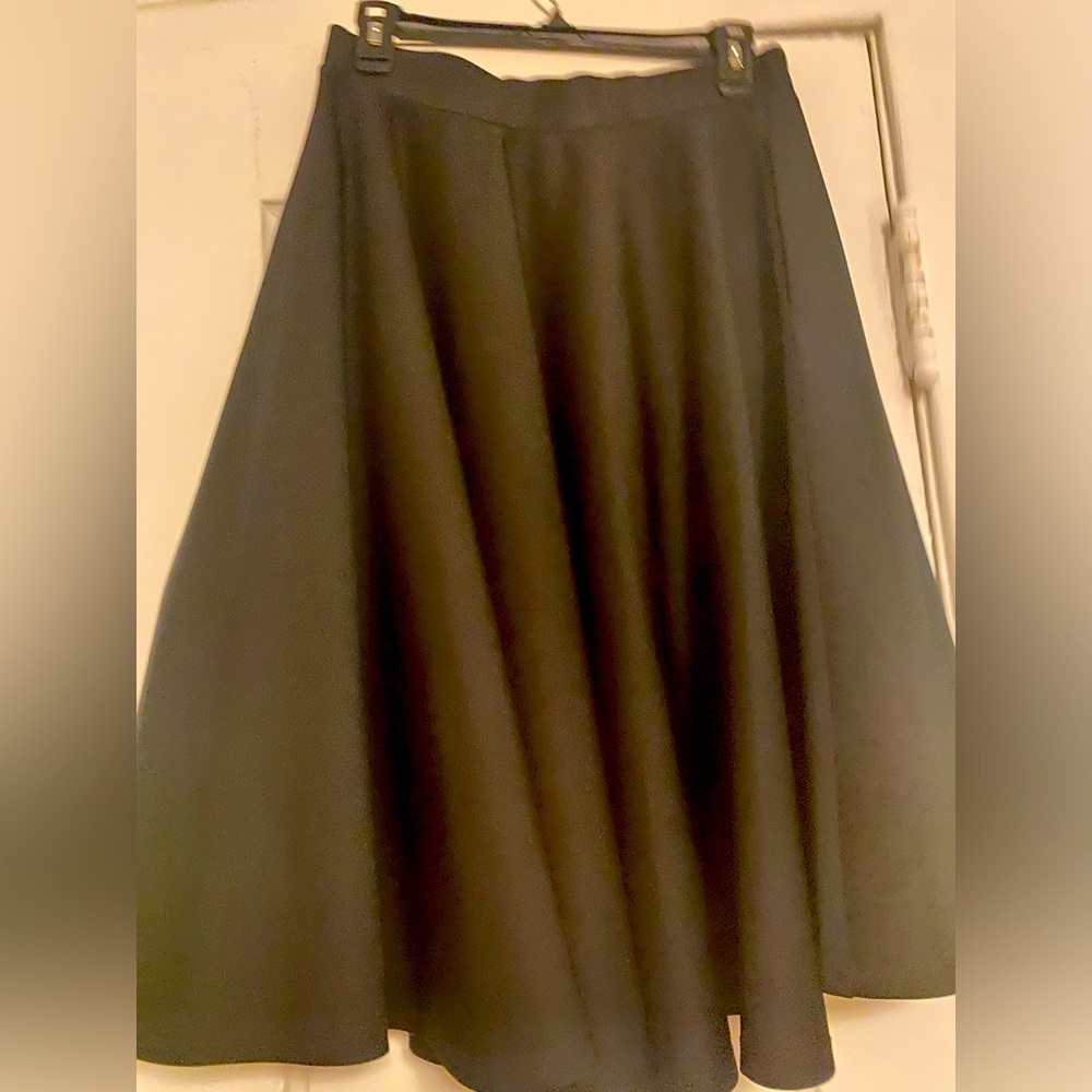 ASOS Black skirt A-line Sz 8